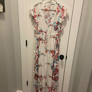 Beautiful baby show maternity dress